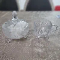 قندان و فنجان طرح خورشیدی