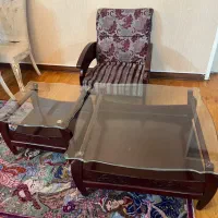 میز جلو مبلی و بوفه
