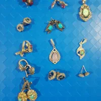 انواع گردنی و گوشواره نقره