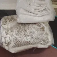 پرده پذیرایی با پارچه زیرش