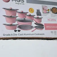 سرویس قابلمه۲۰پارچه گرانیتیMGS ایتالیا،آکبند پلمپ