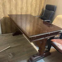میز چوب گردو اداری