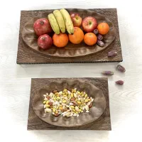 میوه خوری و آجیل خوری چوبی