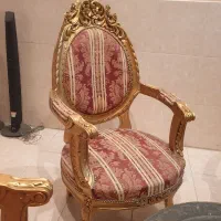 مبل استیل نه نفره با میز ناهارخوری کلا 17 صندلی