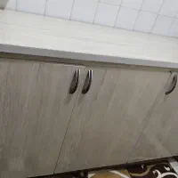 کابینت ام دی اف زمینی ۱ونیم متری درحد نو