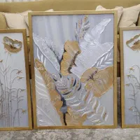 تابلوی سه تیکه برجسته
