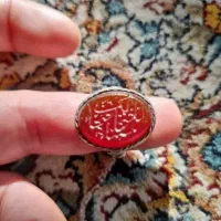 انگشتر عقیق قرمز