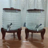 کلمن شیشه‌ای ترک ترک