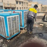 سرویس فقط۴۰۰و تعمیر کولرآبی/یاتاقان/برزنت/عایق و