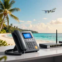 خدمات شبکه-تلفنهای ویپ-و میکروتیک-سرور Hp-و ups
