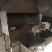 کباب پز ذغالی تمام استیل