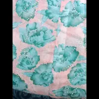 چادر نگینی ژاپنی پرس شده کاملا نو