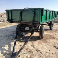 دو عدد تریلی ، تریلر یا بارکش تراکتور