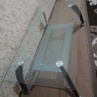 جلومبلی  شیشه ای به همراه ۲عددعسلی