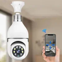 دوربین مدار بسته لامپی بی سیم /چرخش 360درجه