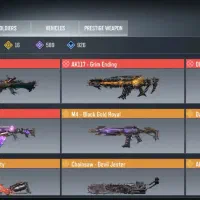 اکانت کالاف طاق با هم سطح