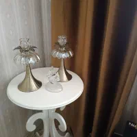جفت جا شمعی رنگ برنز