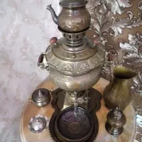 سماور زغالی برنز