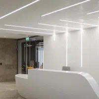 طراحی دکوراسیون داخلی و‌اجرای کناف‌.لاین نوری