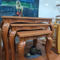 میز عسلی 3 تیکه شرکتی