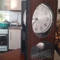 ساعت قدیمی پاندول دار ژوکی امضا دار دیواری