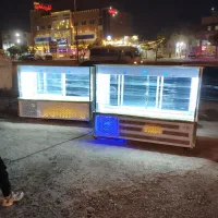 کارگاه تولیدی یخچال  مکعبی . ایستاده موتور اروپایی