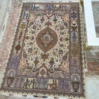 جفت قالیچه ۵۰ رج تبریز