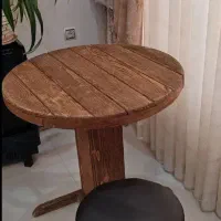 میز و صندلی تمام چوب