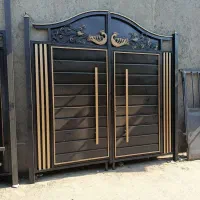 درب حیاط و باغ کد 117 رنگ و یراق