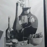 نقاشی سیاه قلم