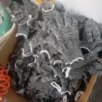 دستکش کارگری خام ملانژ