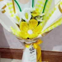 دسته گل مخملی