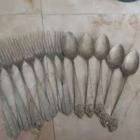 قاشق چنگال قدیمی