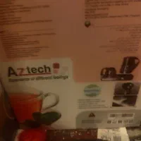 چای ساز AZ tech  کنار هم صفحه زیر استیل