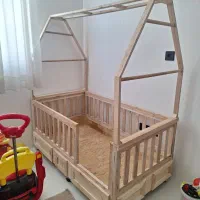دو عدد تخت کودک نو سایز ۷۰ در ۱۴۰
