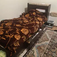 تخت یک نفره با تشک ۲ در ۹۰