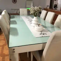 میز نهارخوری هشت نفره