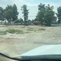 زمین سنددار بر جاده