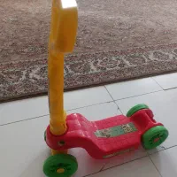 اسکوتر پلاستیکی کارکرده ولی سالم