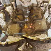 نهار خوری ۸ نفره استیل