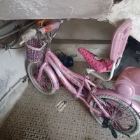 دوچرخه دخترونه صورتی