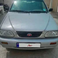فروش پراید ۱۴۱ نقره ای مدل ۸۶