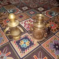 باسلام تعدادی لوازم برنجی ومسی لوکس