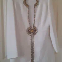 کت شلوار سفید مجلسی