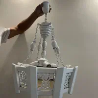 لوستر چوبی