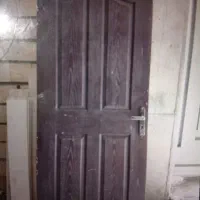درب چوبی