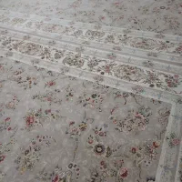 جفت فرش ۱۲متری ۱۲۰۰شانه ۳۶۰۰تراکم گلبرجسته