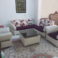 مبل راحتی + میز جلومبلی