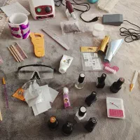 وسایل کاشت ناخن کامل ارسال رایگان فوری