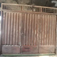 درب باغی حیاطی آهنی دست دوم